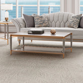 St. Charles Recto Cocktail Table Dove Gray
