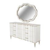 London Place Storage Console- Dresser w/Mirror 2 pc