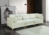 Julia Velvet Modular 108" Sofa