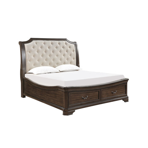 Lyndhurst Brown Bedroom Set 5pcs