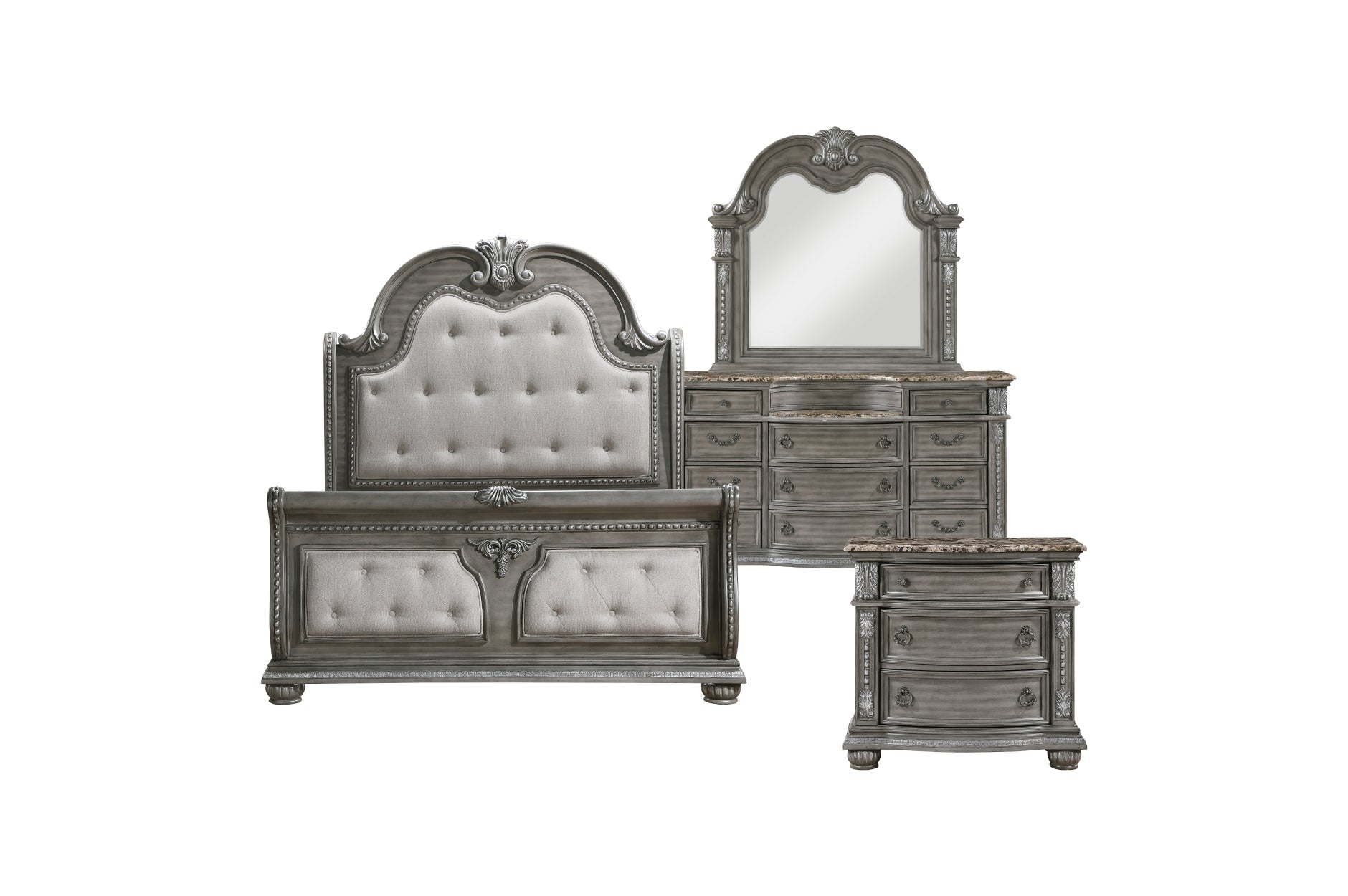 1583 Bedroom Set Bennington 5pcs