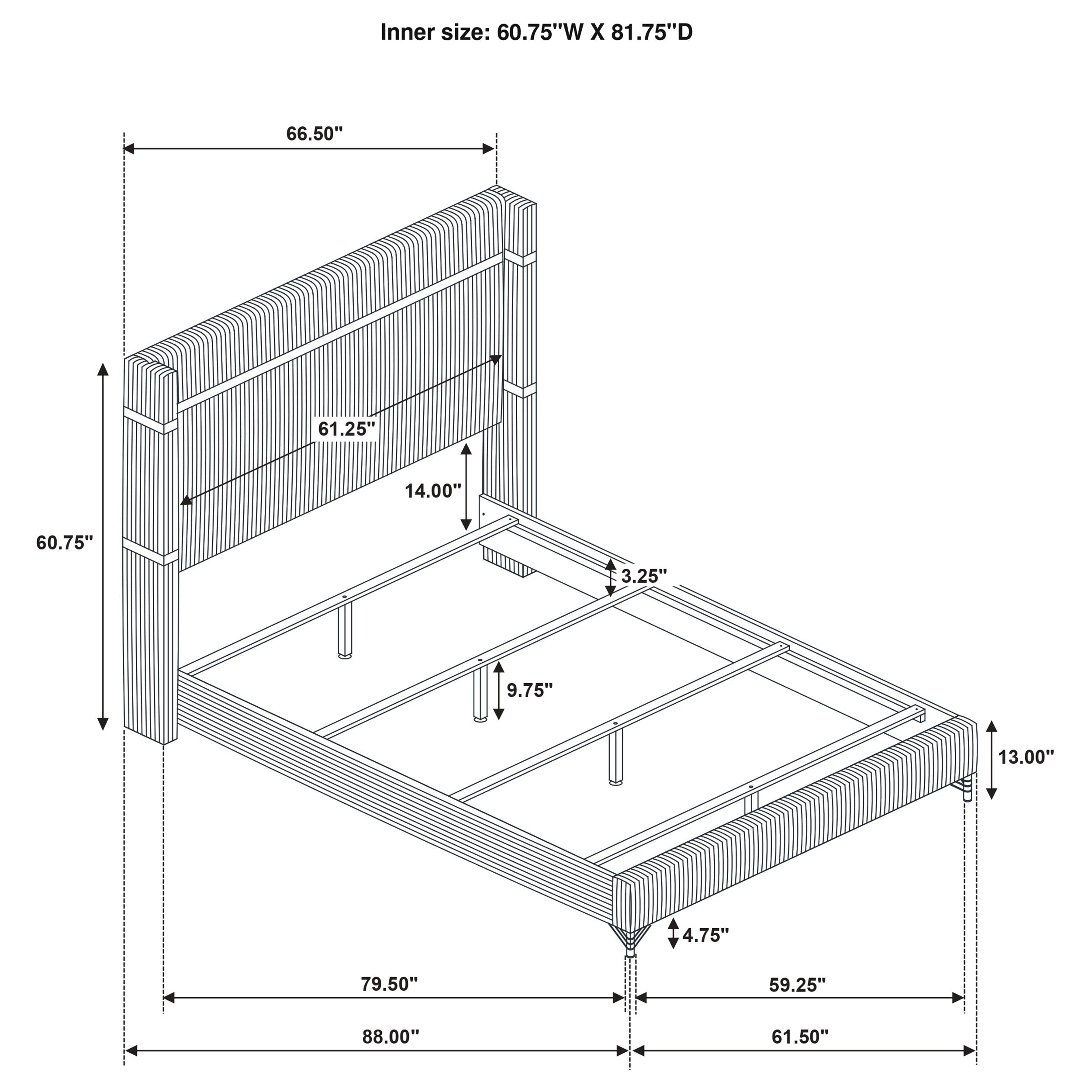 Lucia Bedroom Set 5pcs