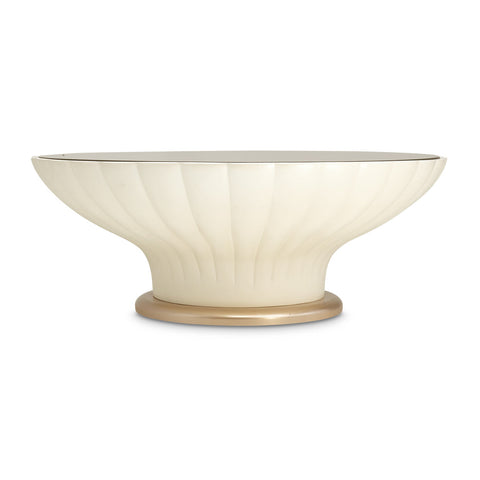 La Rachelle Round Scalloped Cocktail Table