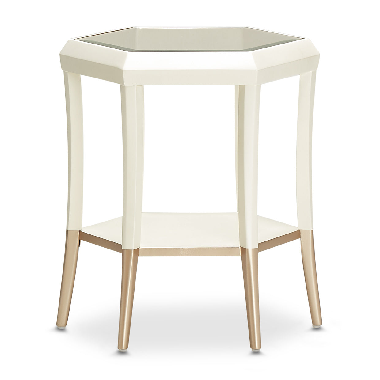 La Rachelle Hexagon End Table