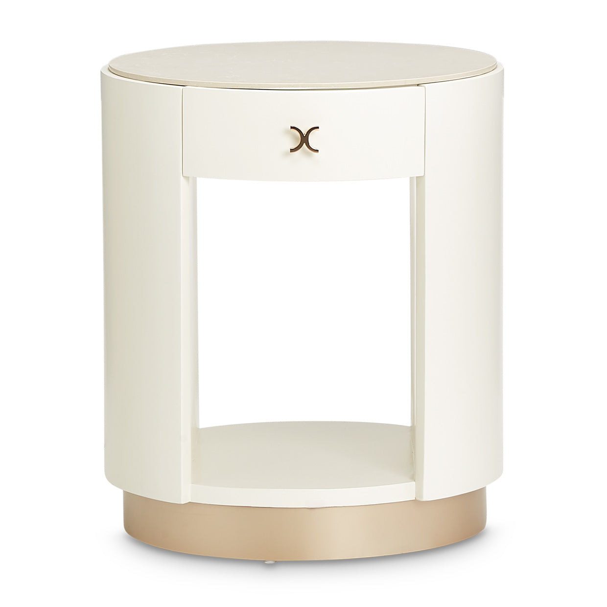 La Rachelle Round End Table