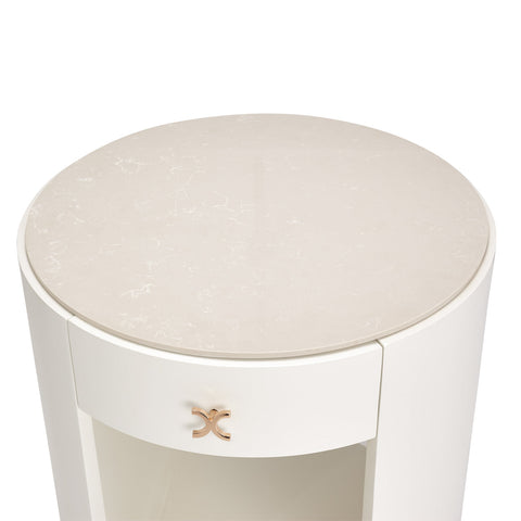 La Rachelle Round End Table