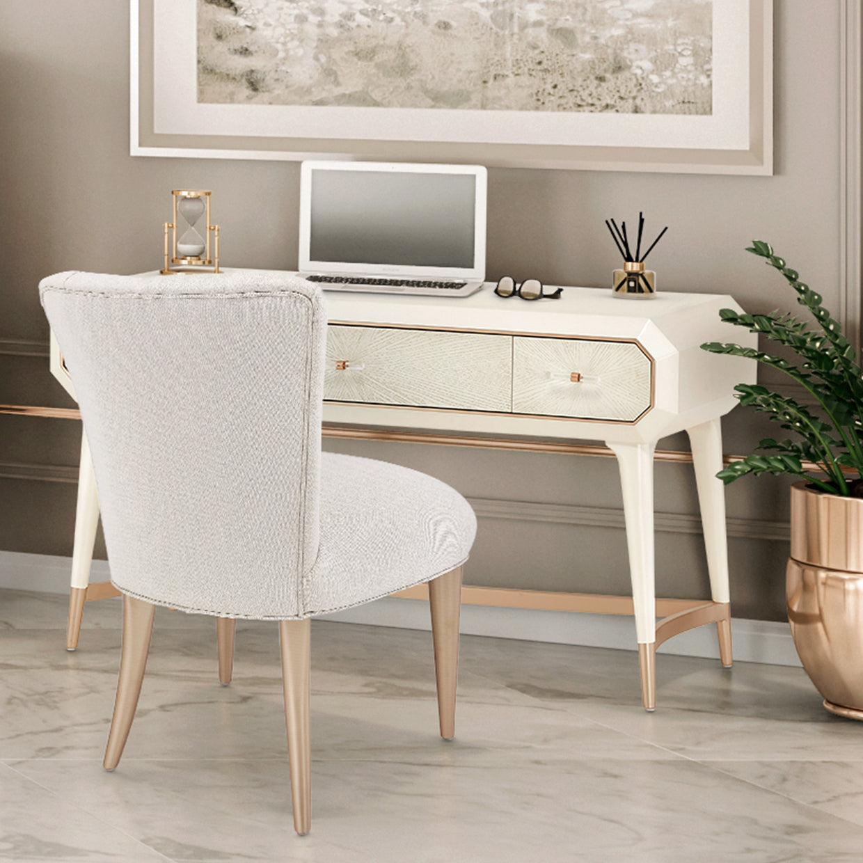 La Rachelle Vanity Desk Chair