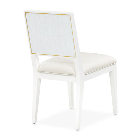 Palm Gate Side Chair Cloud White