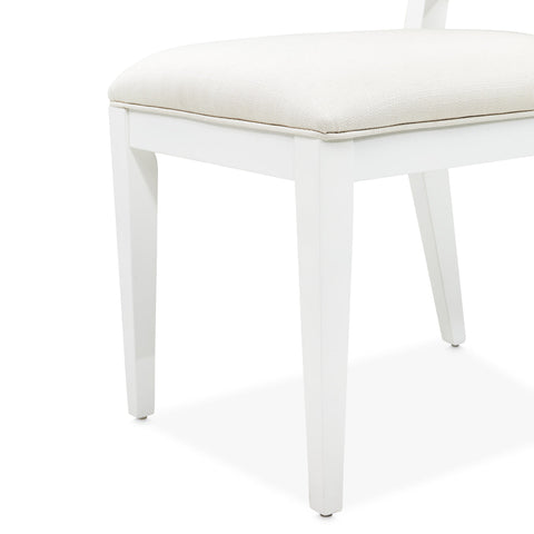 Palm Gate Side Chair Cloud White