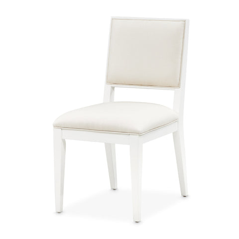 Palm Gate Side Chair Cloud White