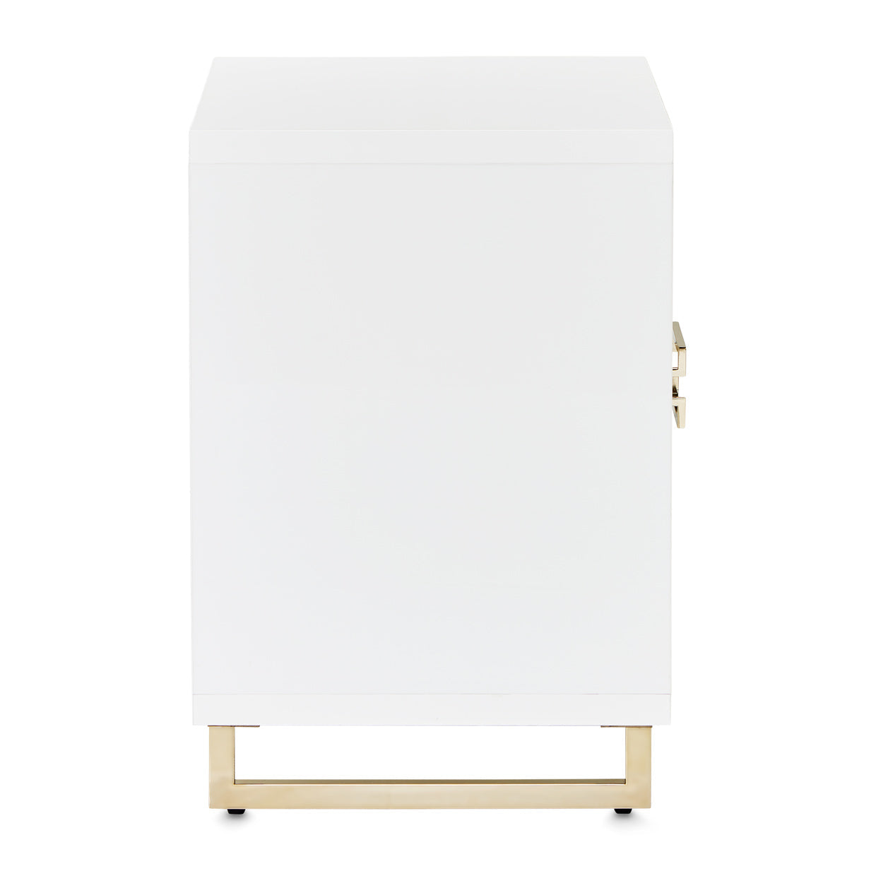 Palm Gate Nightstand Cloud White