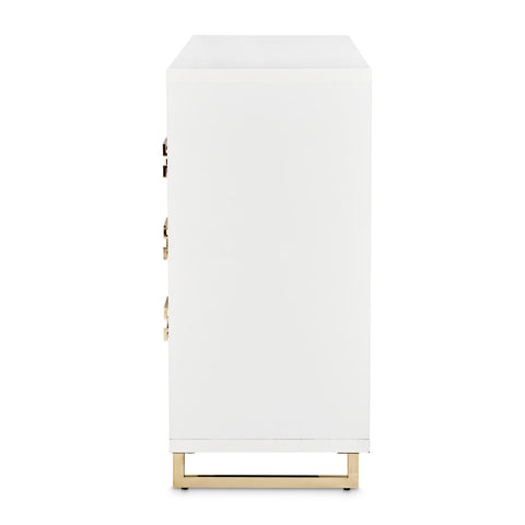Palm Gate Dresser Cloud White