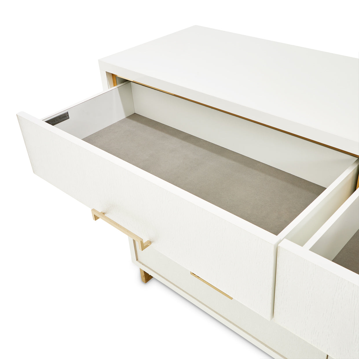 Palm Gate Dresser Cloud White