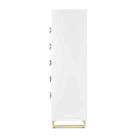 Palm Gate 6 Drawer Chest Cloud White