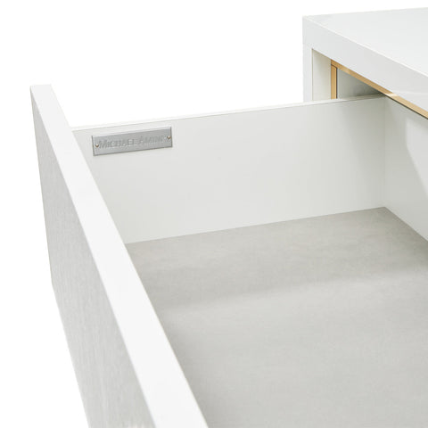 Palm Gate 6 Drawer Chest Cloud White