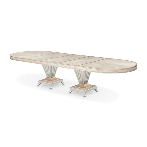 St. Charles Double Pedestal Dining Table