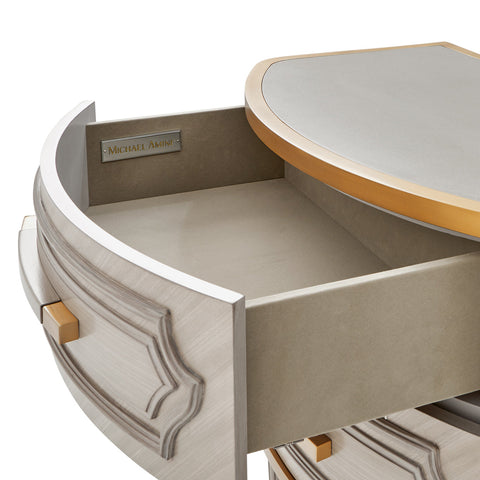 St. Charles 2 Drawer Nightstand