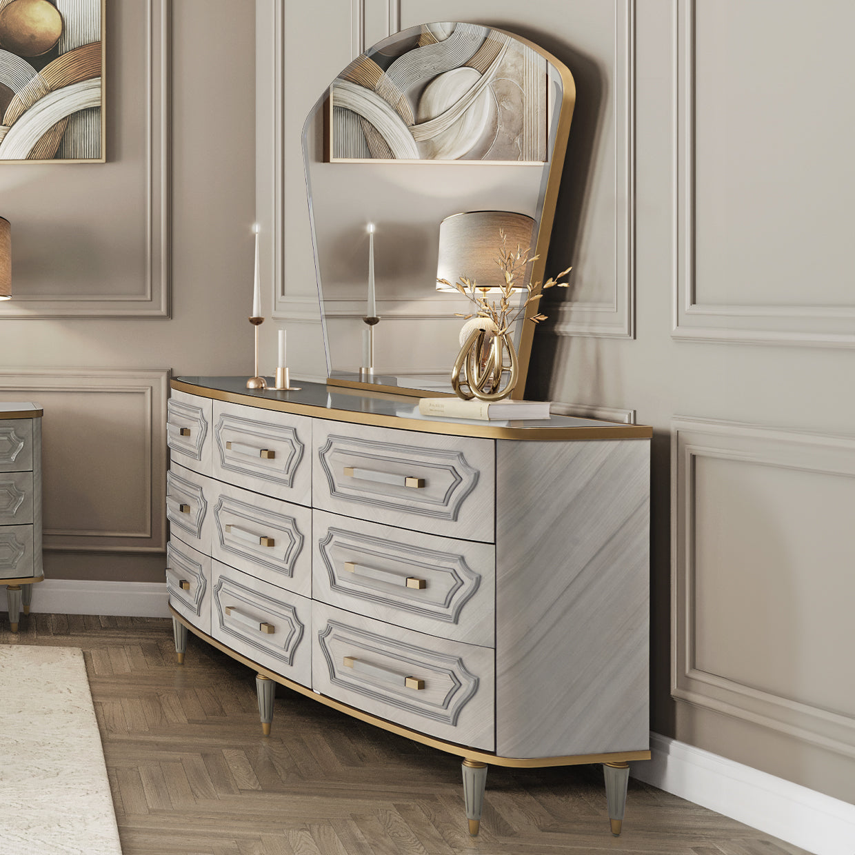 St. Charles St.Charles Dresser Dove Gray