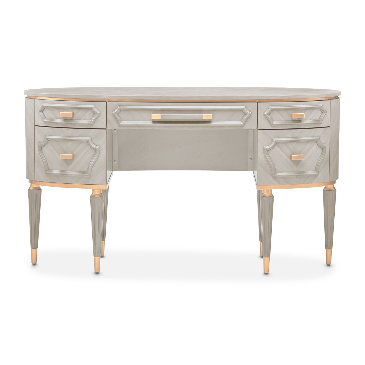 St.Charles Vanity/ Writing Desk Dove Gray