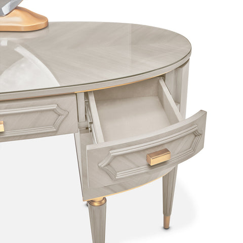 St.Charles Vanity/ Writing Desk Dove Gray