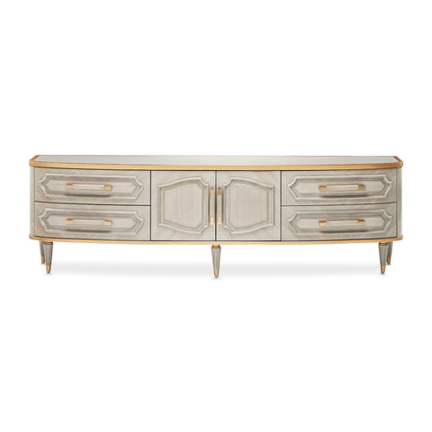 St.Charles Media Cabinet Dove Gray