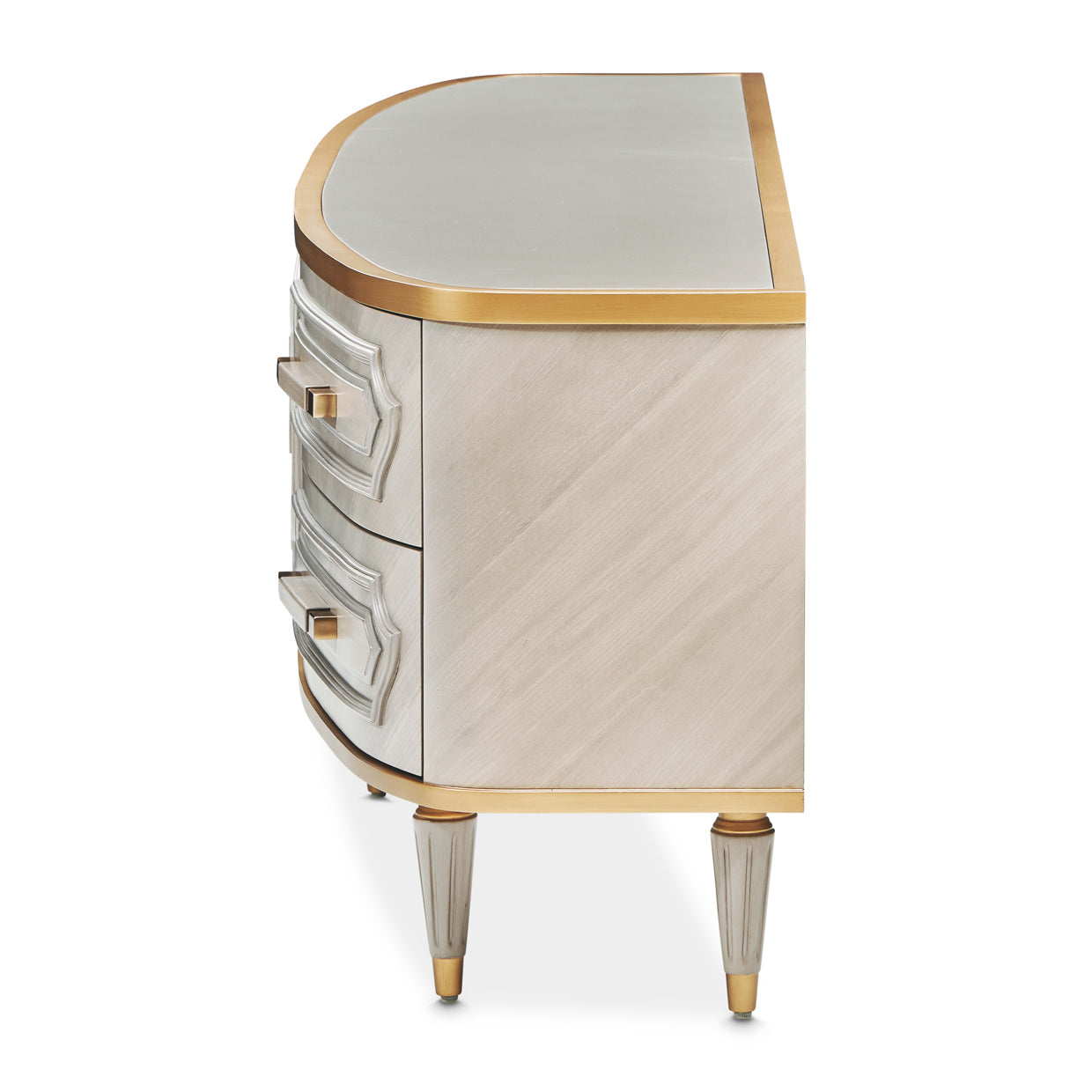 St.Charles Media Cabinet Dove Gray