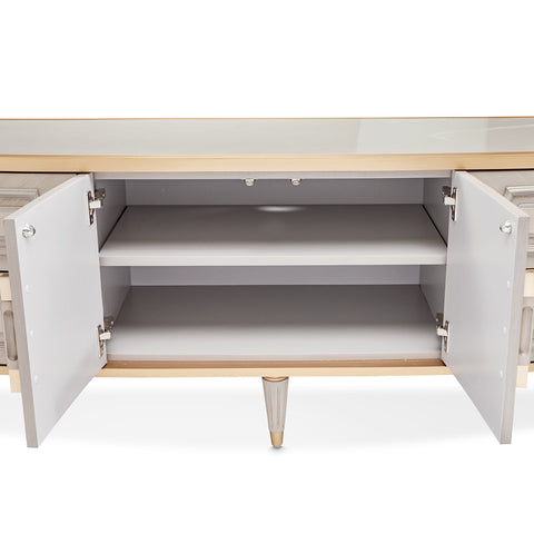 St.Charles Media Cabinet Dove Gray