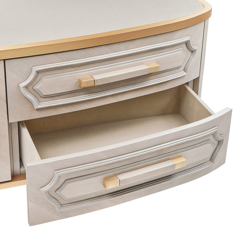 St.Charles Media Cabinet Dove Gray