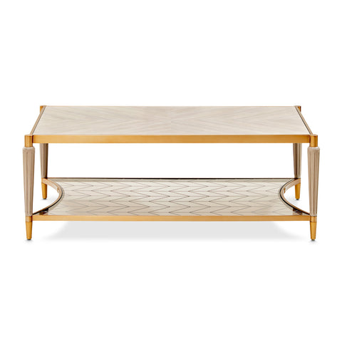 St. Charles Recto Cocktail Table Dove Gray