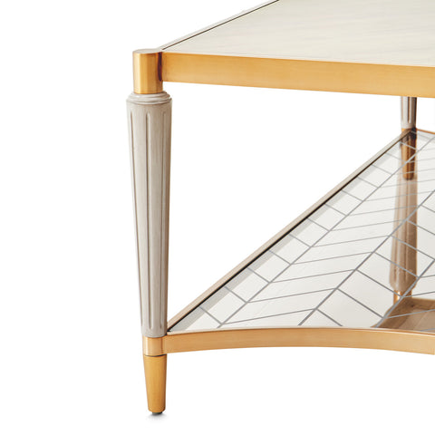 St. Charles Recto Cocktail Table Dove Gray