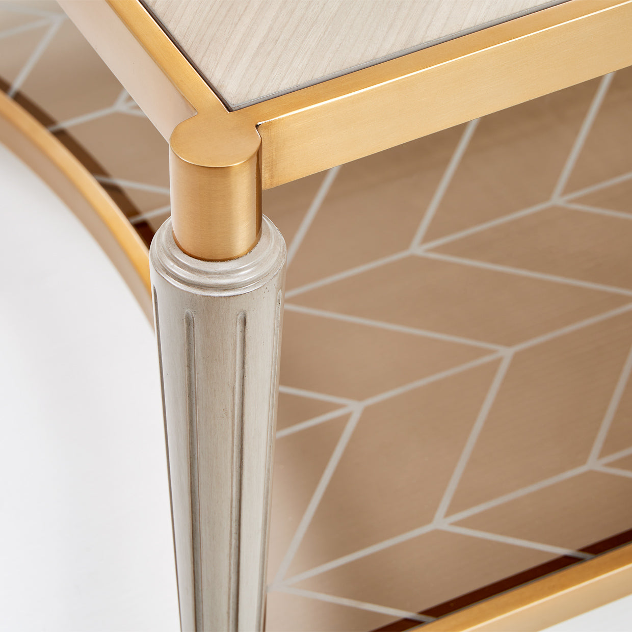 St.Charles End Table Dove Gray