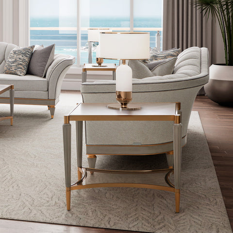 St.Charles End Table Dove Gray