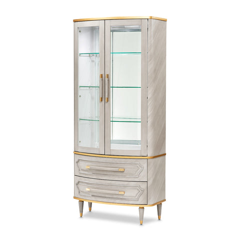 St. Charles Display Cabinet 2pc