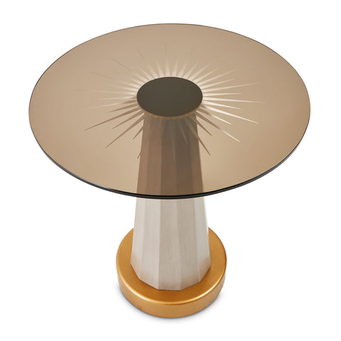 St.Charles Chairside Table Dove Gray