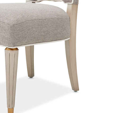 St.Charles Vanity Chair Dove Gray