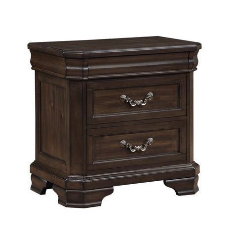 Lyndhurst Brown Bedroom Set 5pcs