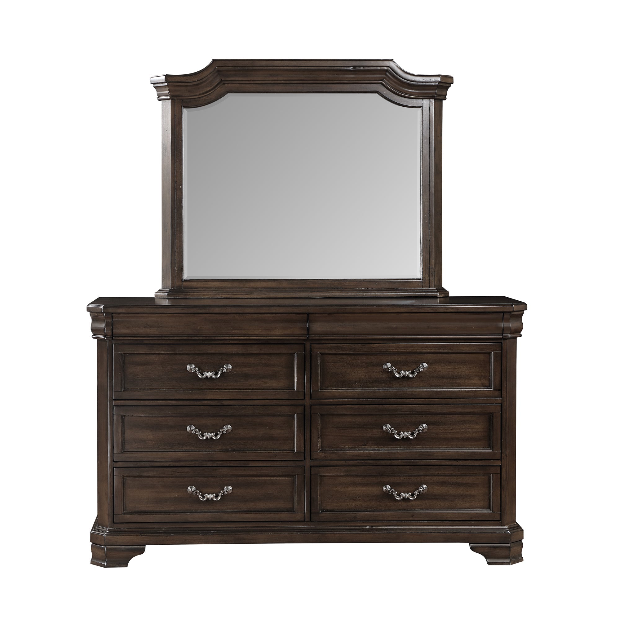 Lyndhurst Brown Bedroom Set 5pcs