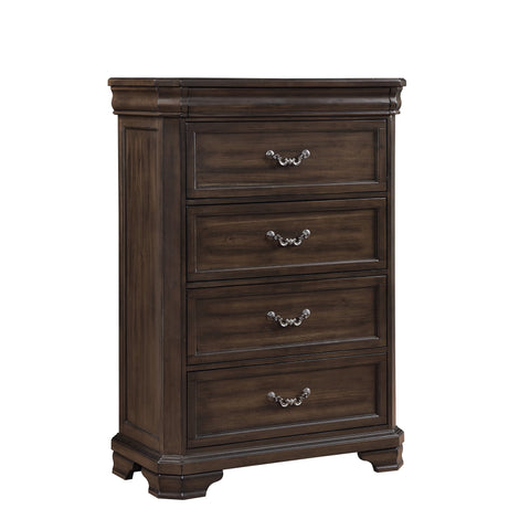 Lyndhurst Brown Bedroom Set 5pcs
