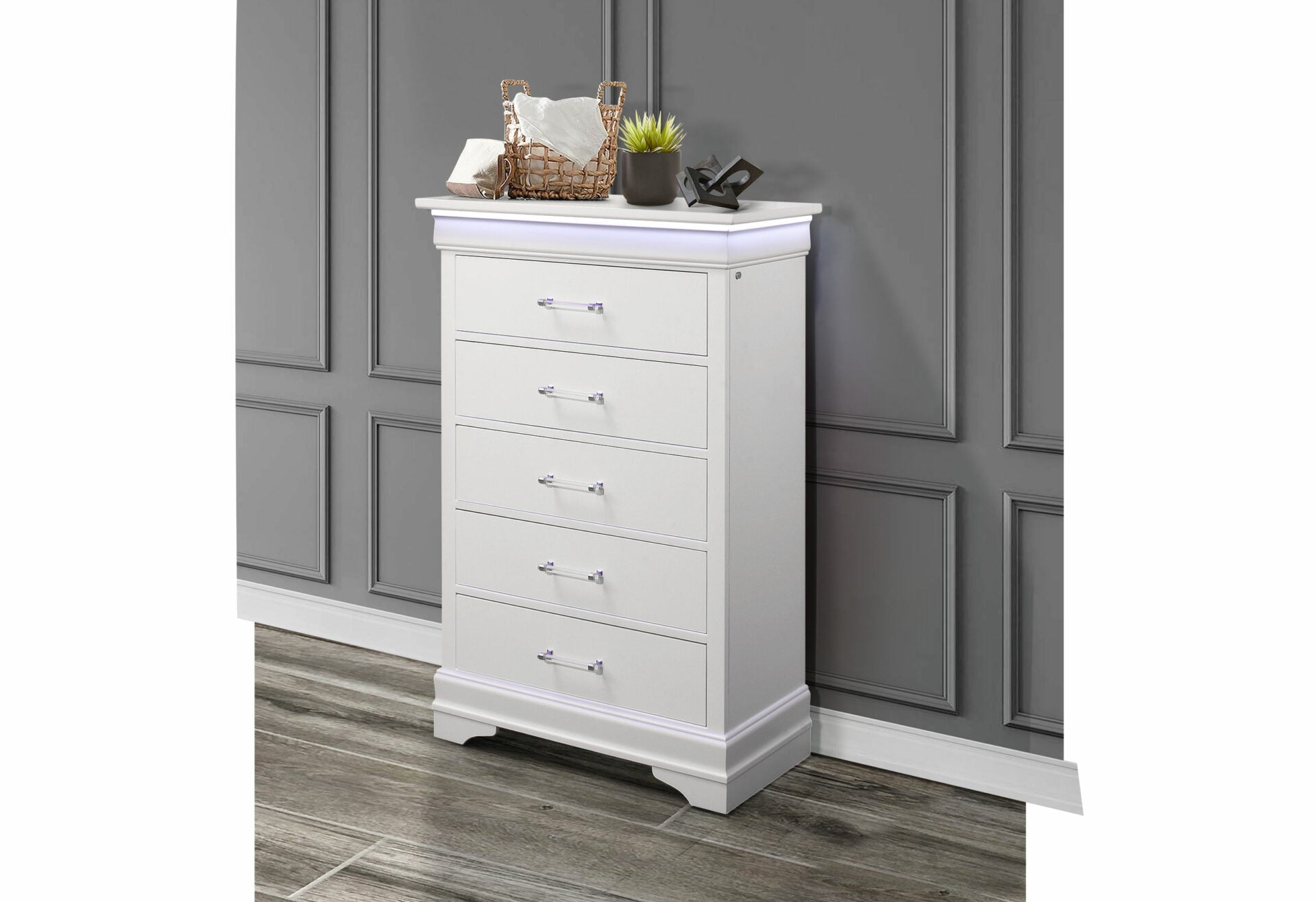 CHARLIE Bedroom Set With LED