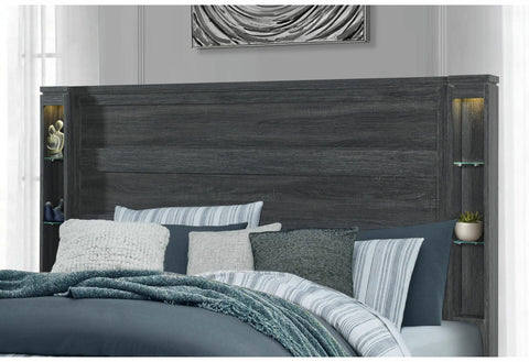 CYPRESS DARK Grey Full Bedroom