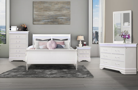 CHARLIE Bedroom Set With LED