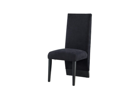 D7070DT+D12DC BLACK Dining Table Set