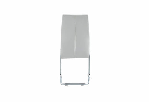 D219DT Dining Table + Chair WHITE