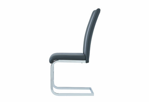 D219DT Dining Table +Chair GREY