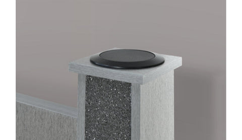 LOGAN SILVER Bedroom Set LED AND SPEAKERS