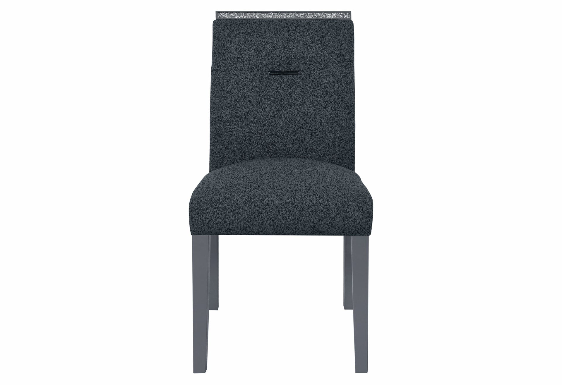 MONACO  DINING TABLE AND 4 DARK GREY DINING CHAIRS