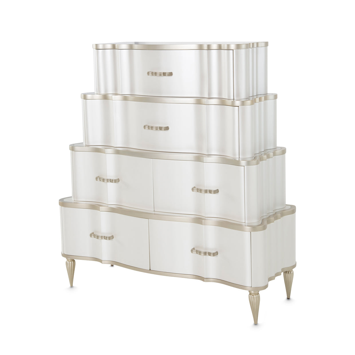 London Place Tiered Vertical Storage Cabinets-Chest of Drawers 6