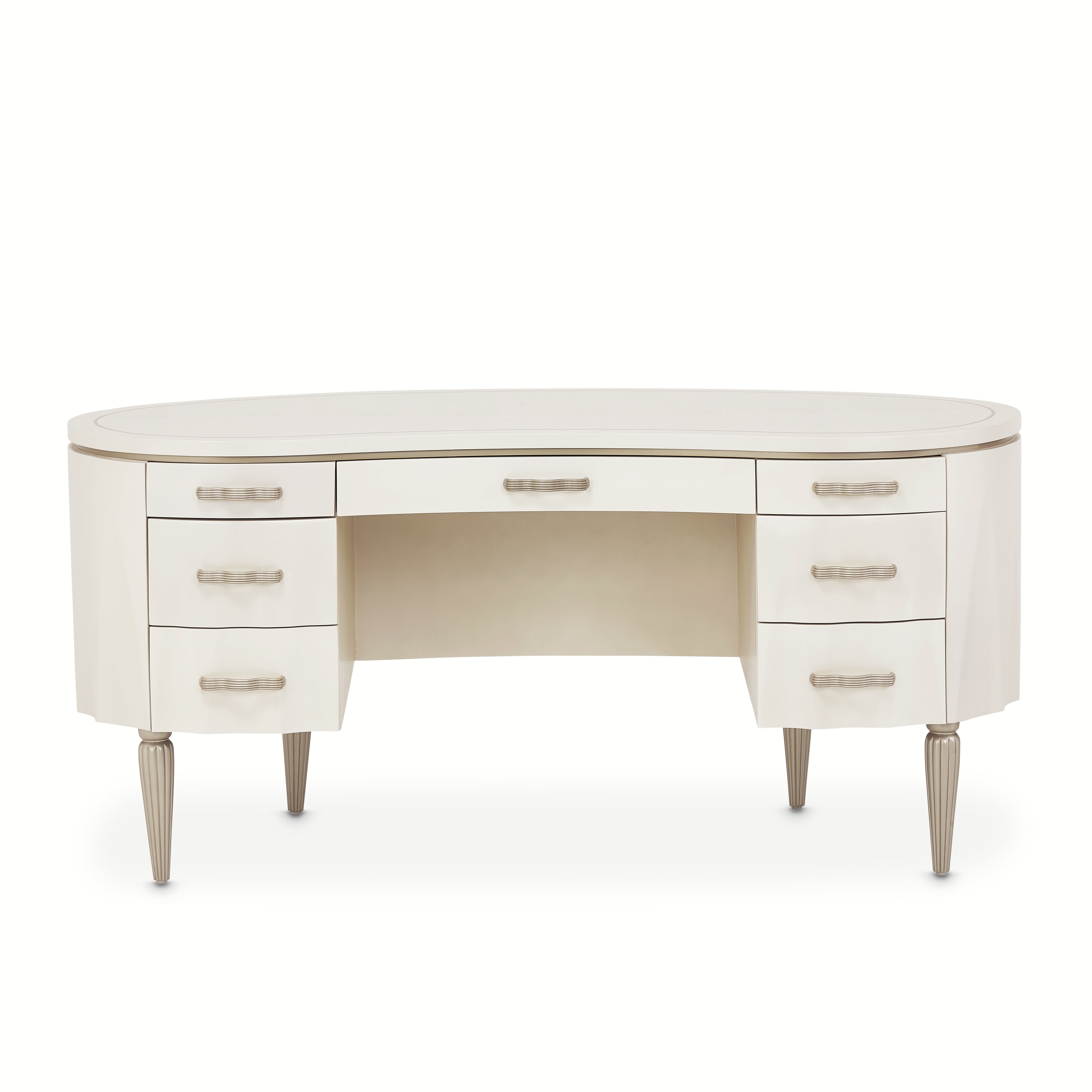 London Place Desk Creamy Pearl