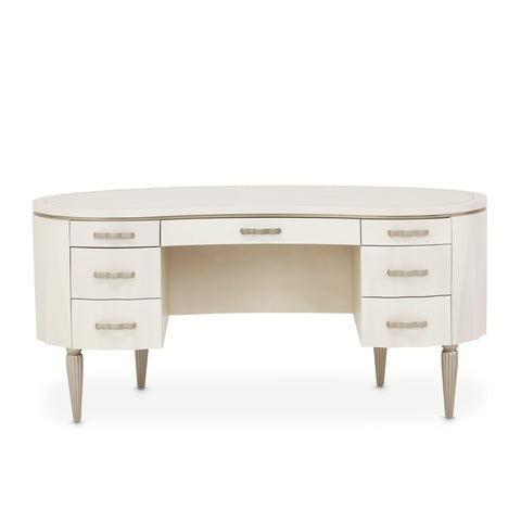 London Place Desk Creamy Pearl