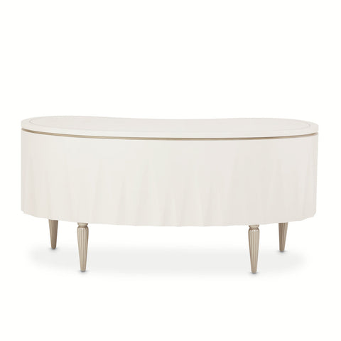 London Place Desk Creamy Pearl